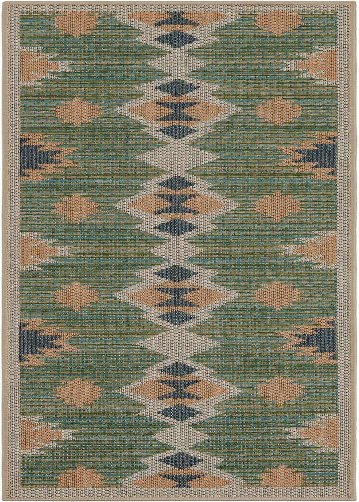 2' x 5' Easy-Clean Baja Indoor / Outdoor Runner Rug