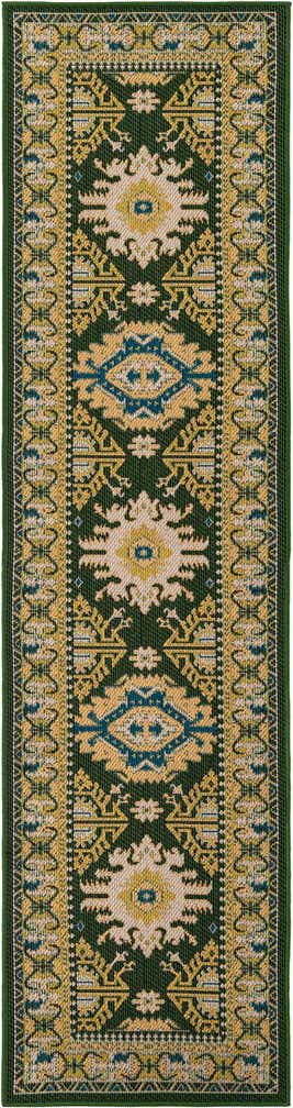 2' 7 x 10' Easy-Clean Baja Indoor / Outdoor Runner Rug