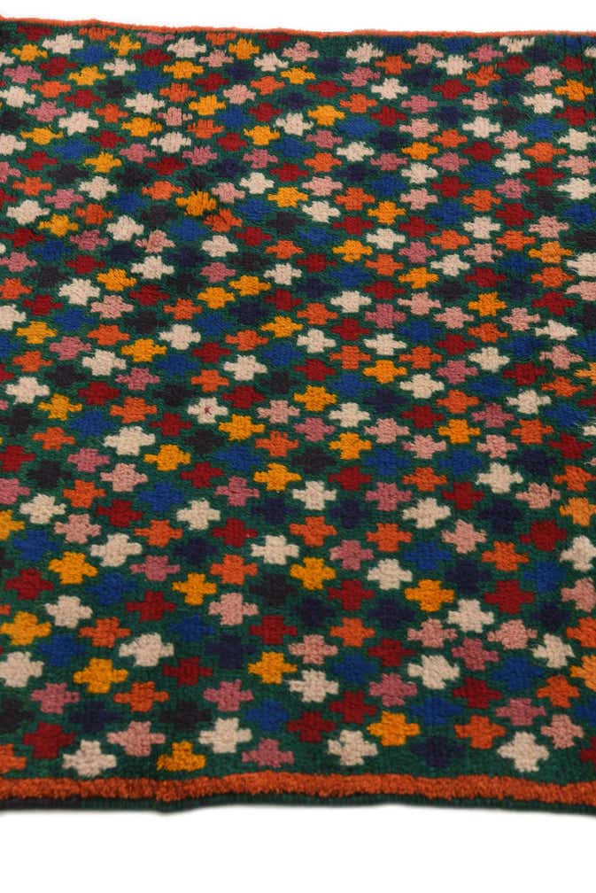 2' 10 x 9' 7 Hand Knotted Balouch Wool Runner Rug