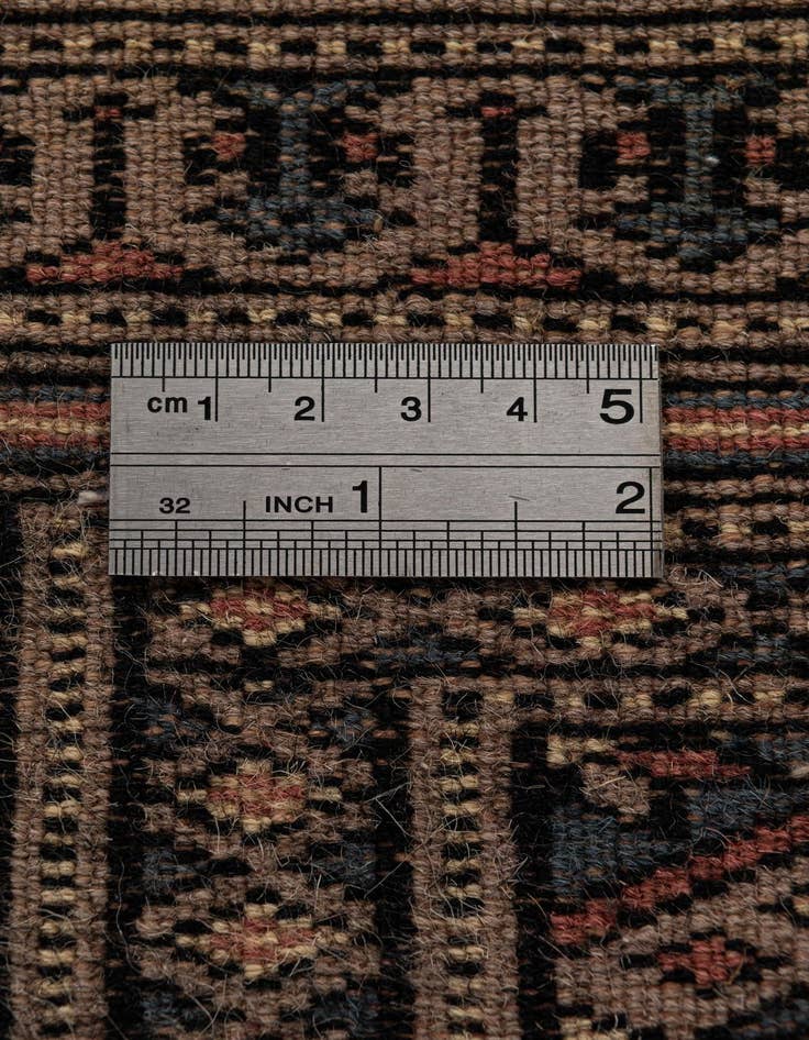 Detail image of 2' 1 x 5' 2 Hand Knotted Bokhara Oriental Wool Runner Rug