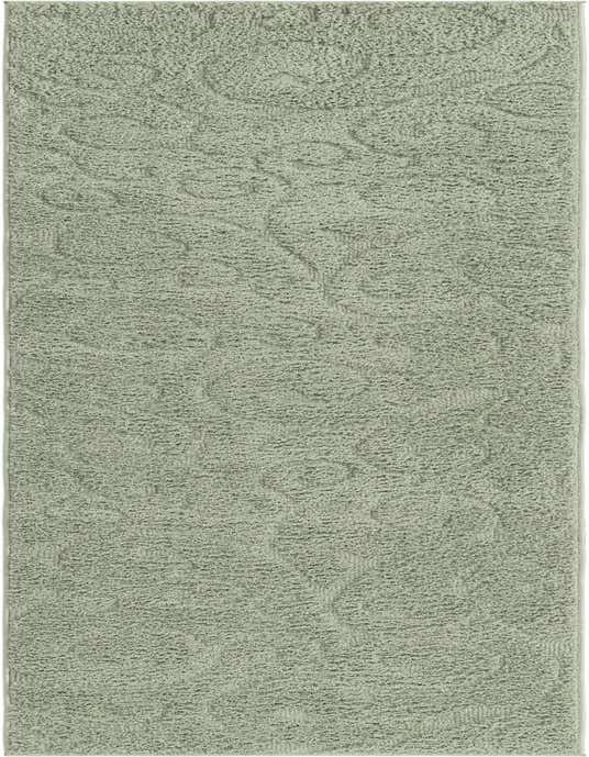 2' 7 x 10' Botanical Shag Runner Rug