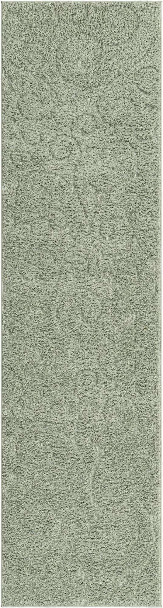 2' 7 x 10' Botanical Shag Runner Rug