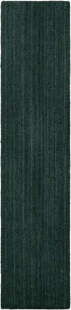 2' 7 x 12' Handmade Braided Jute Runner Rug