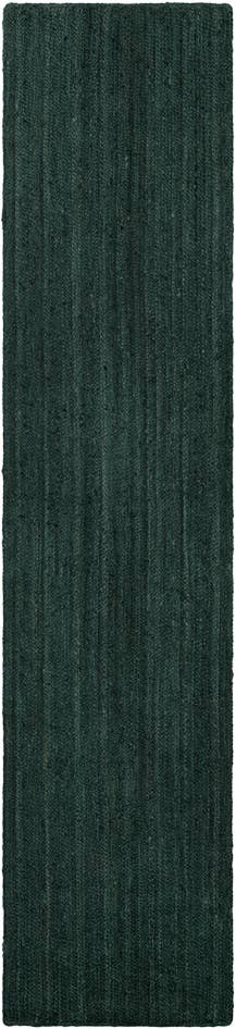 Detail image of 2' 7 x 12' Handmade Braided Jute Runner Rug