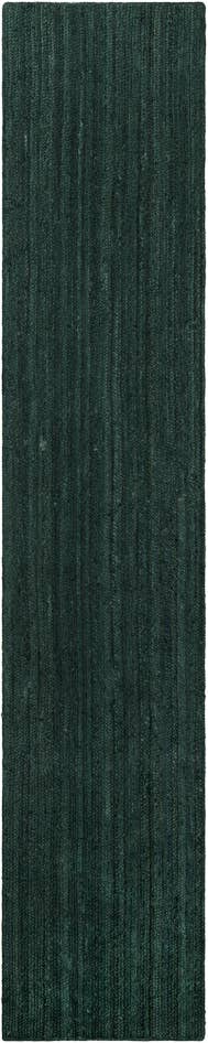 Detail image of 2' 7 x 13' 11 Handmade Braided Jute Runner Rug
