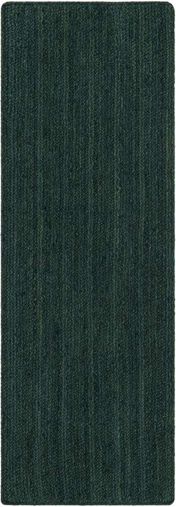 2' x 6' 1 Handmade Braided Jute Runner Rug