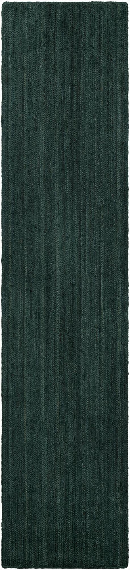 2' 7 x 12'  Hand Braided Jute Runner Rug