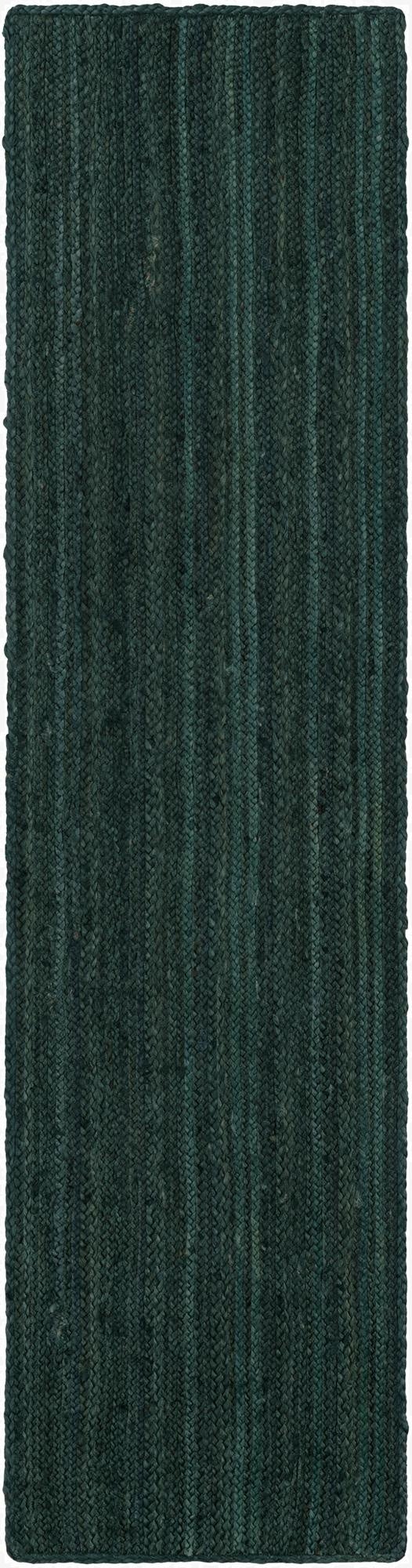 2' x 8'  Hand Braided Jute Runner Rug