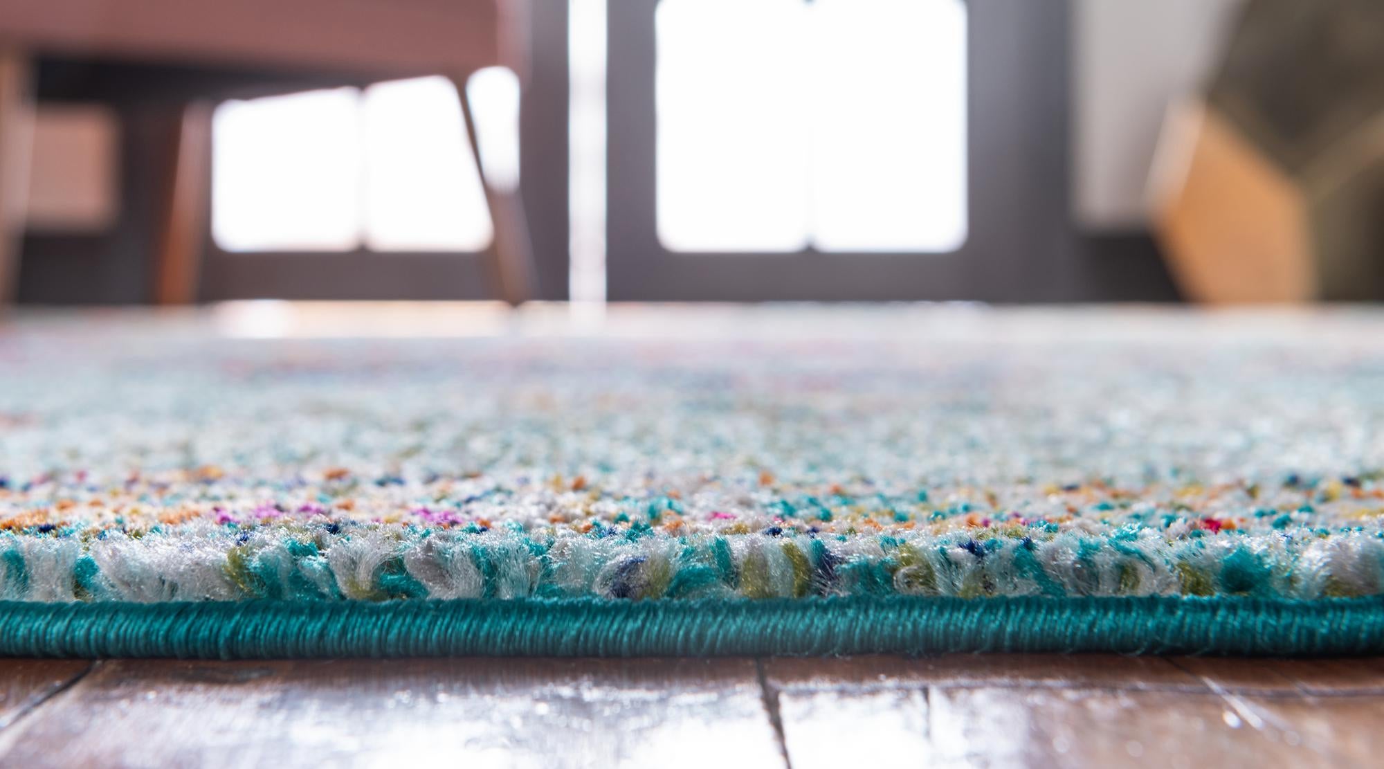 Green 2' 2 x 6' Carrington Runner Rug eSaleRugs