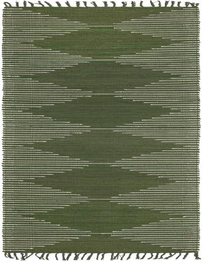 Detail image of 2' 11 x 16' 1 Hand Woven Chindi Cotton Runner Rug