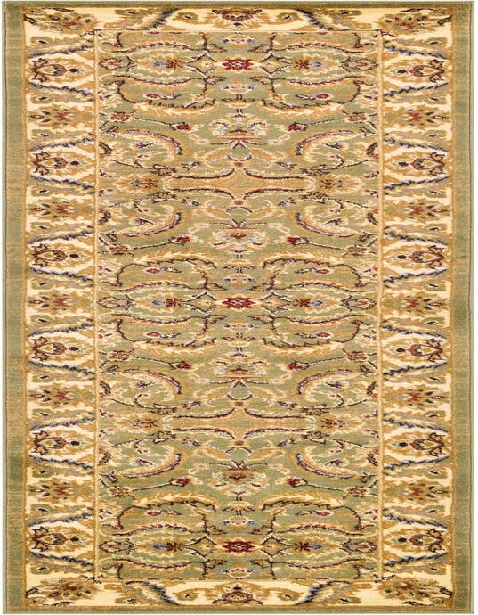 Detail image of 2' 7 x 10' Classic Agra Runner Rug