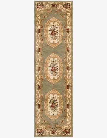 2' x 7' Classic Aubusson Runner Rug