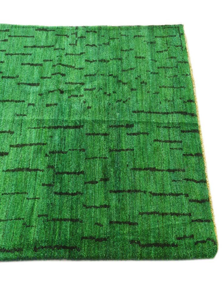 Detail image of 3' x 12' 1 Hand Knotted Darya Wool Runner Rug
