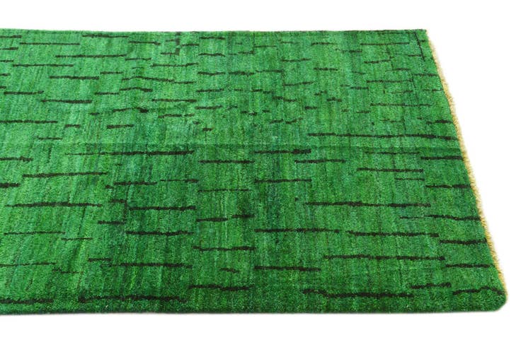 Detail image of 3' x 12' 1 Hand Knotted Darya Wool Runner Rug