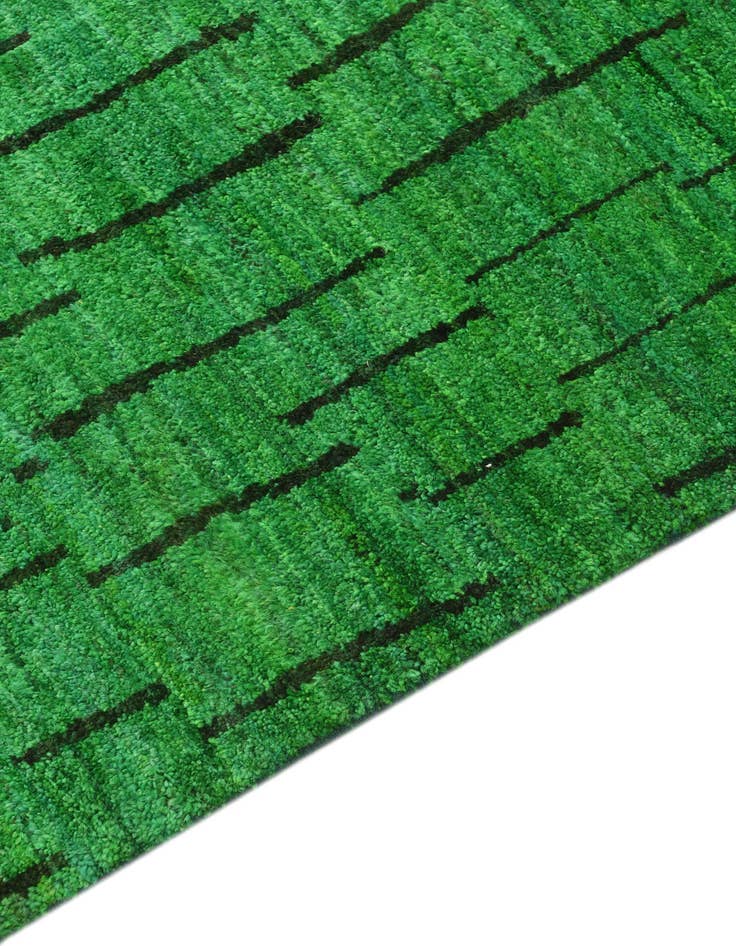 Detail image of 3' x 12' 1 Hand Knotted Darya Wool Runner Rug