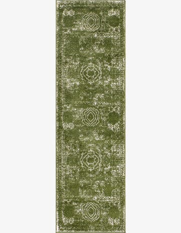 Green Dover Runner Rug