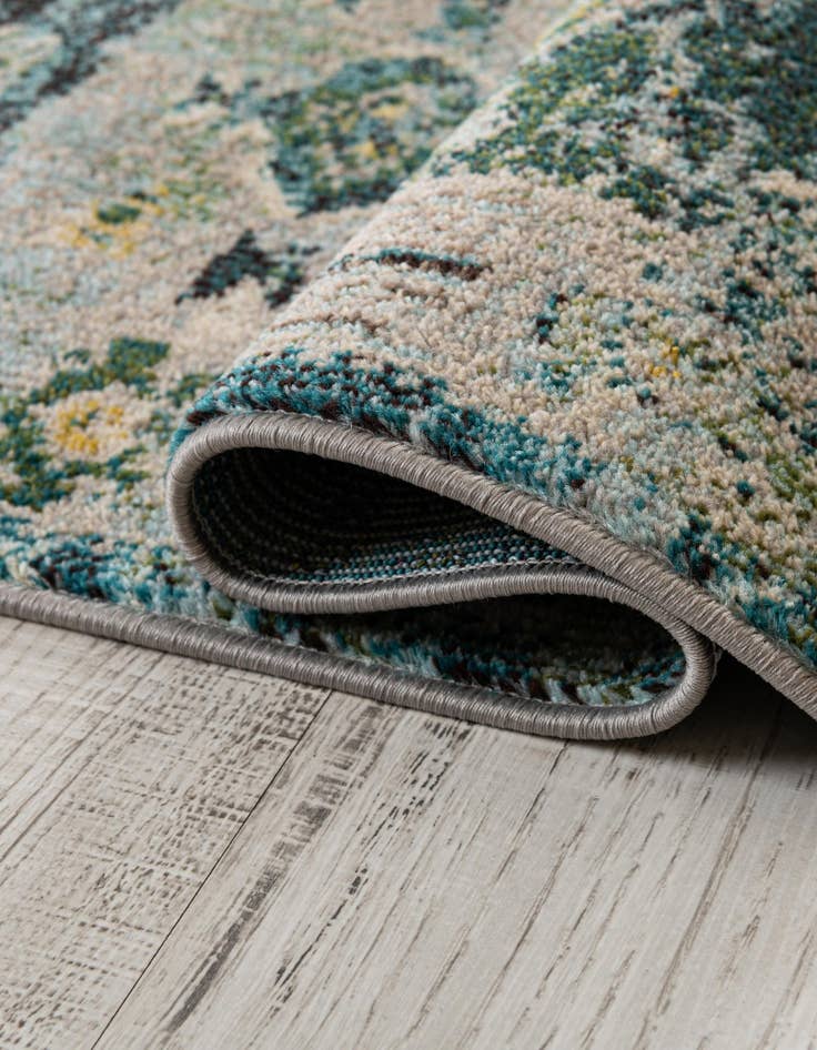 Detail image of 2' x 6' 9 Washable El Paso Runner Rug