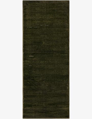 Green Finsbury Runner Rug