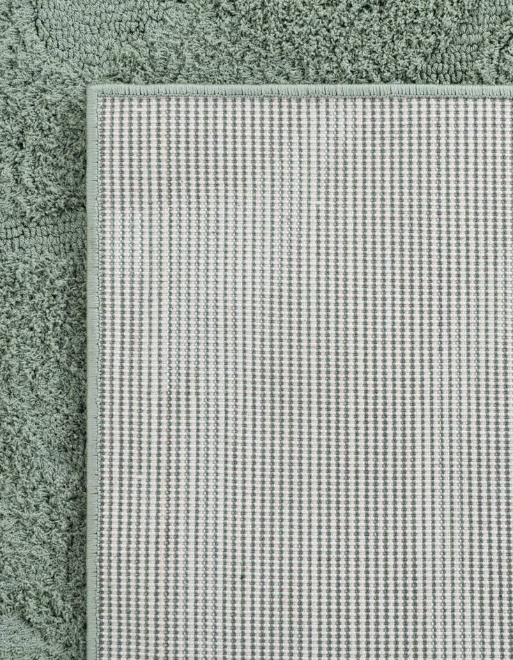 Detail image of 2' 7 x 10' Floral Shag Runner Rug