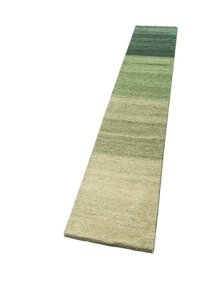 Detail image of 2' 8 x 10' 10  Hand Knotted Gabbeh Wool Runner Rug