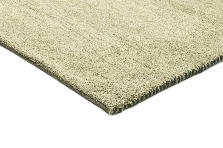 Detail image of 2' 8 x 10' 10 Hand Knotted Gabbeh Wool Runner Rug