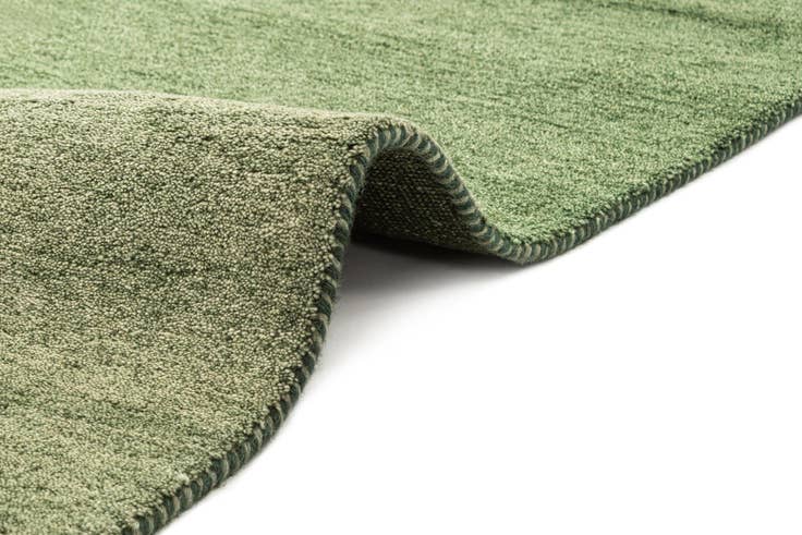 Detail image of 2' 8 x 10' 10 Hand Knotted Gabbeh Wool Runner Rug