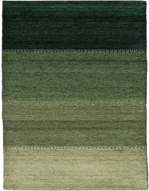 Detail image of 2' 8 x 10' 10 Hand Knotted Gabbeh Wool Runner Rug