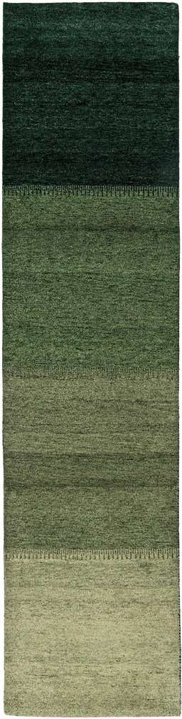 2' 8 x 10' 10 Hand Knotted Gabbeh Wool Runner Rug