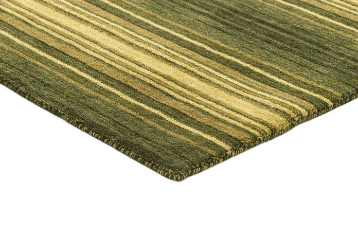 Detail image of 2' 4 x 4' 8 Hand Knotted Gabbeh Wool Runner Rug