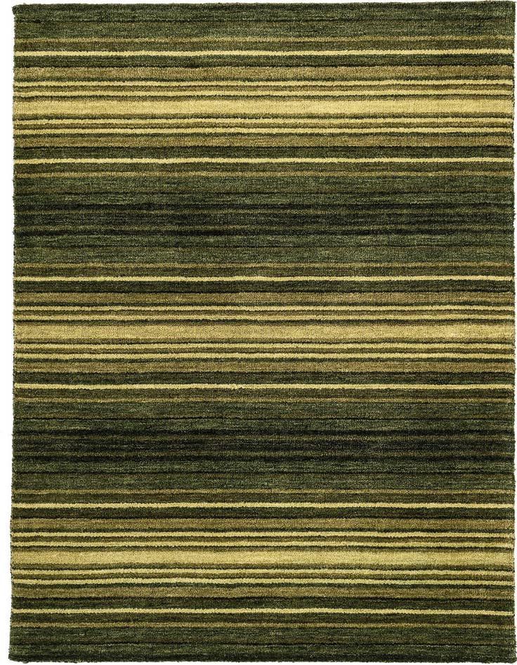 Detail image of 2' 4 x 4' 8 Hand Knotted Gabbeh Wool Runner Rug