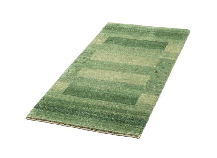 2' 4 x 4' 7 Gabbeh Wool Runner Rug