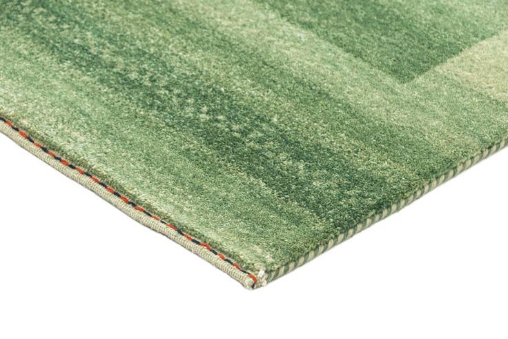 Detail image of 2' 4 x 4' 7 Gabbeh Wool Runner Rug