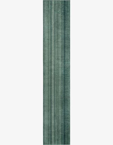 Green Gemstone Runner Rug