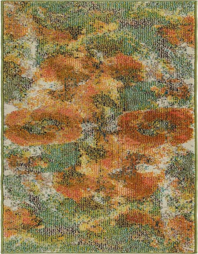 Detail image of 2' x 6' Washable Haerfest Runner Rug