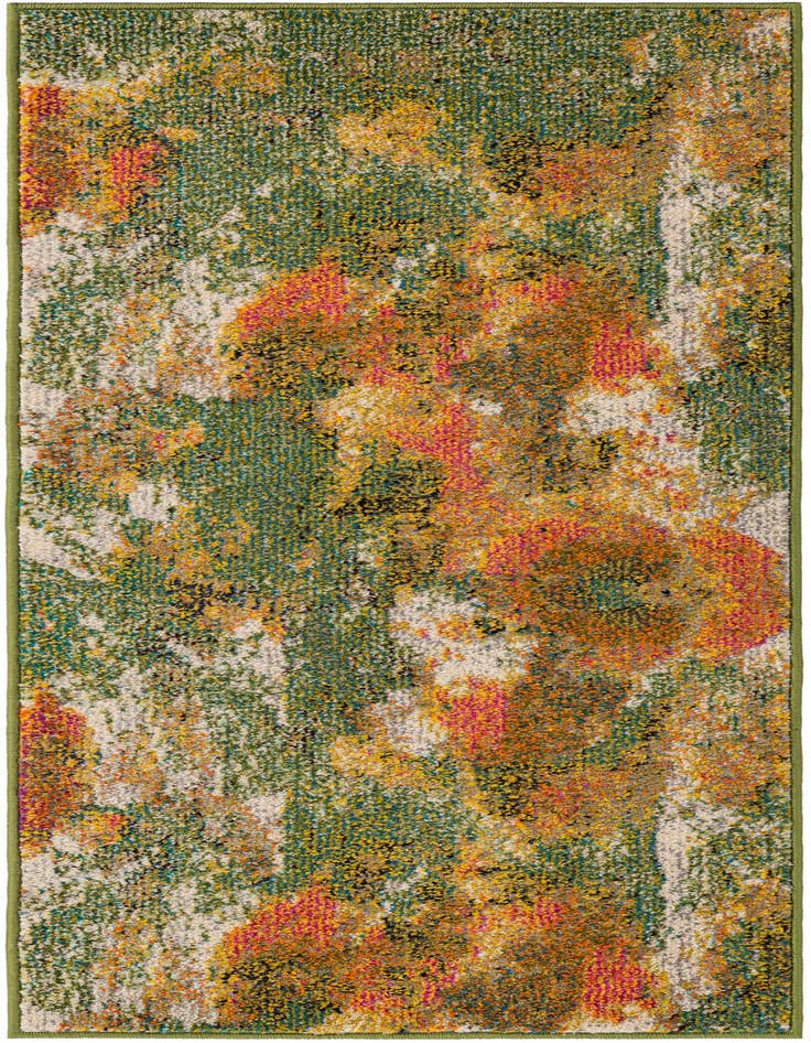 Detail image of 2' x 5' Washable Haerfest Runner Rug