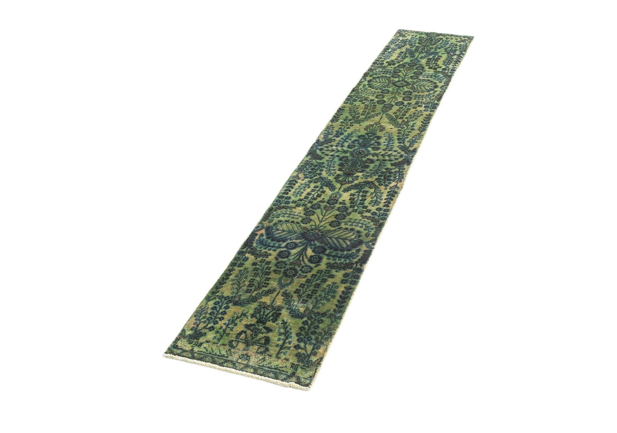 1' 10 x 10' 11 Hamedan Runner Rug