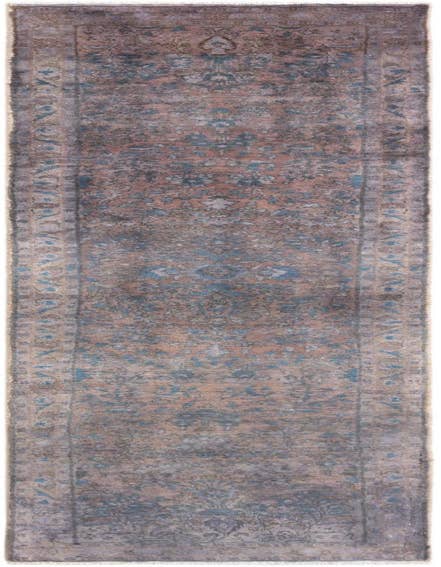 Detail image of 2' 5 x 10' Hamedan Runner Rug