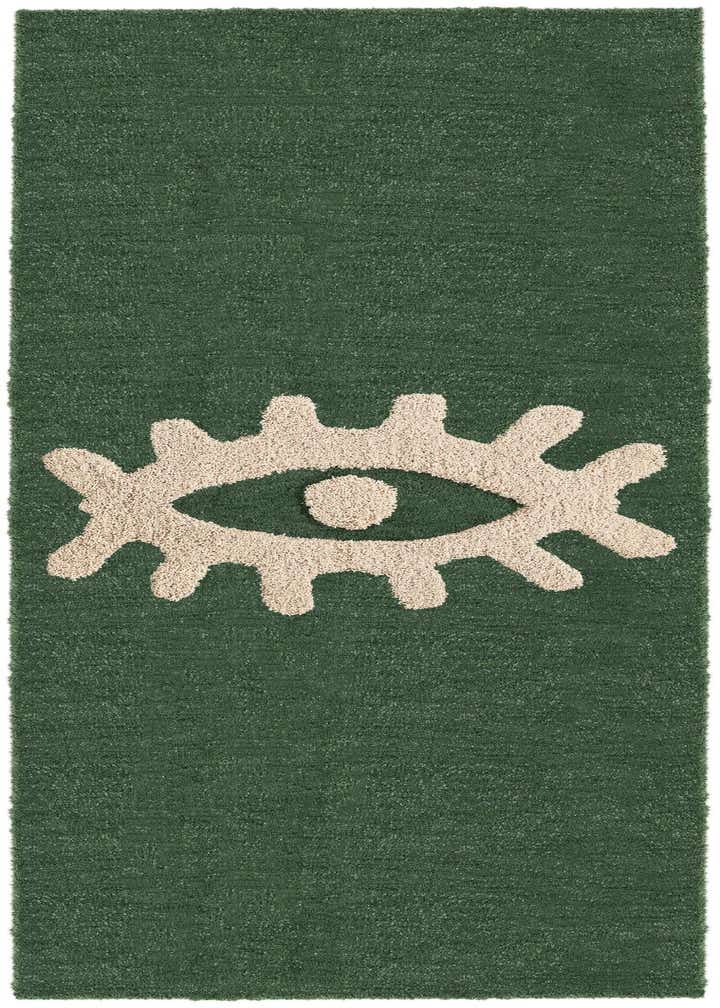 2' x 6' 1 Handtufted Wool Runner Rug