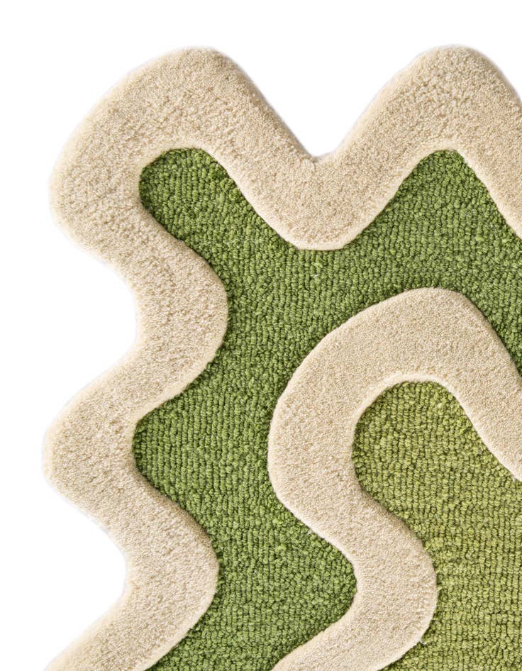 Detail image of 2' x 6' 1 Happy Rugs Wool Runner