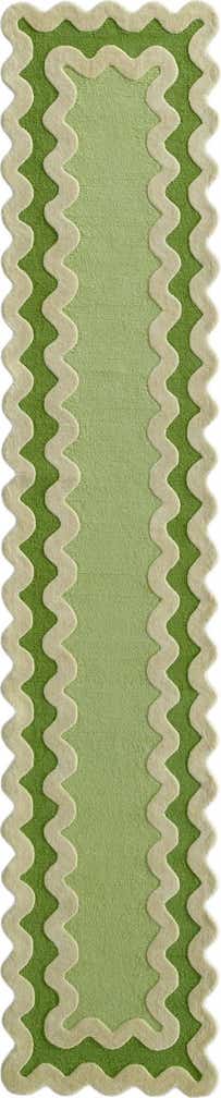 2' 7 x 13' 1 Happy Rugs Wool Runner