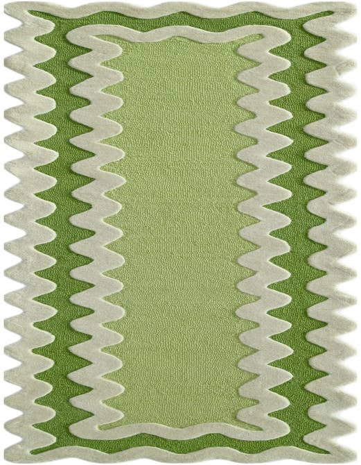 Detail image of 2' 7 x 10' Happy Rugs Wool Runner
