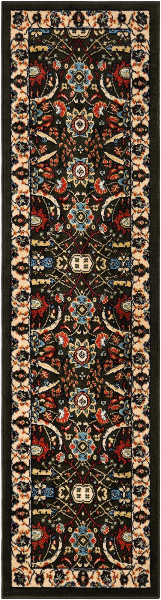 2' x 8' 2 Isfahan Design Runner Rug