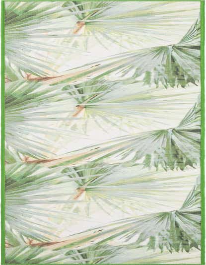 2' x 10' Easy-Clean Jill Zarin Caribbean Indoor / Outdoor Runner Rug