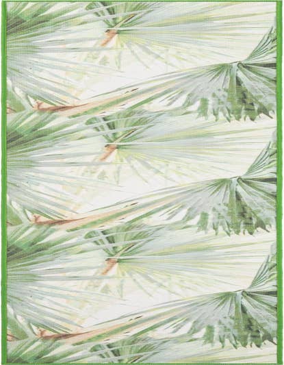 Detail image of 2' x 10' Easy-Clean Jill Zarin Caribbean Indoor / Outdoor Runner Rug