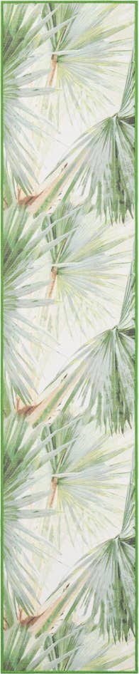 Detail image of 2' x 10' Easy-Clean Jill Zarin Caribbean Indoor / Outdoor Runner Rug