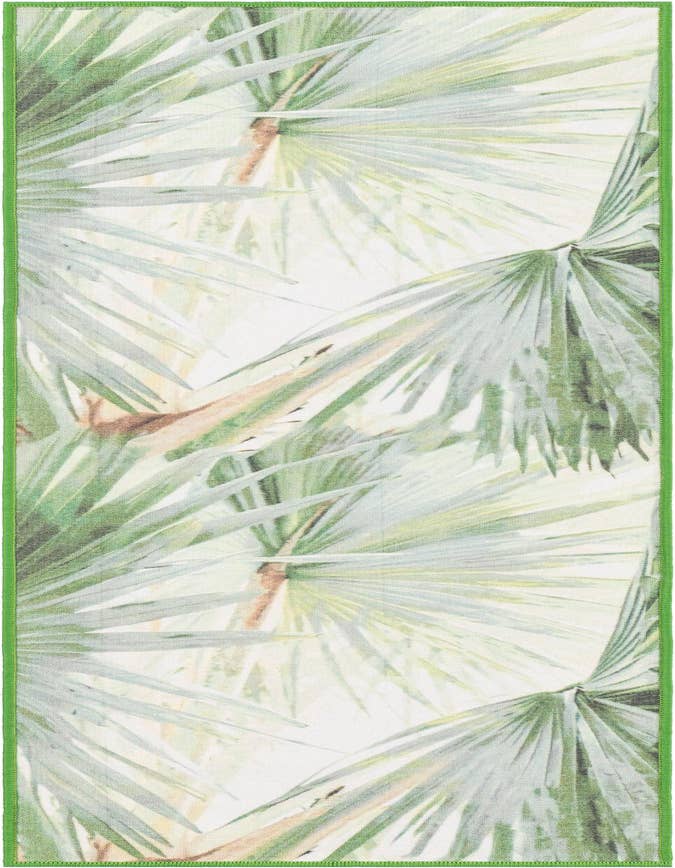 Detail image of 2' x 6' 1 Easy-Clean Jill Zarin Caribbean Indoor / Outdoor Runner Rug