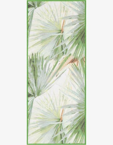 2' x 5' 1 Easy-Clean Jill Zarin Caribbean Indoor / Outdoor Runner Rug