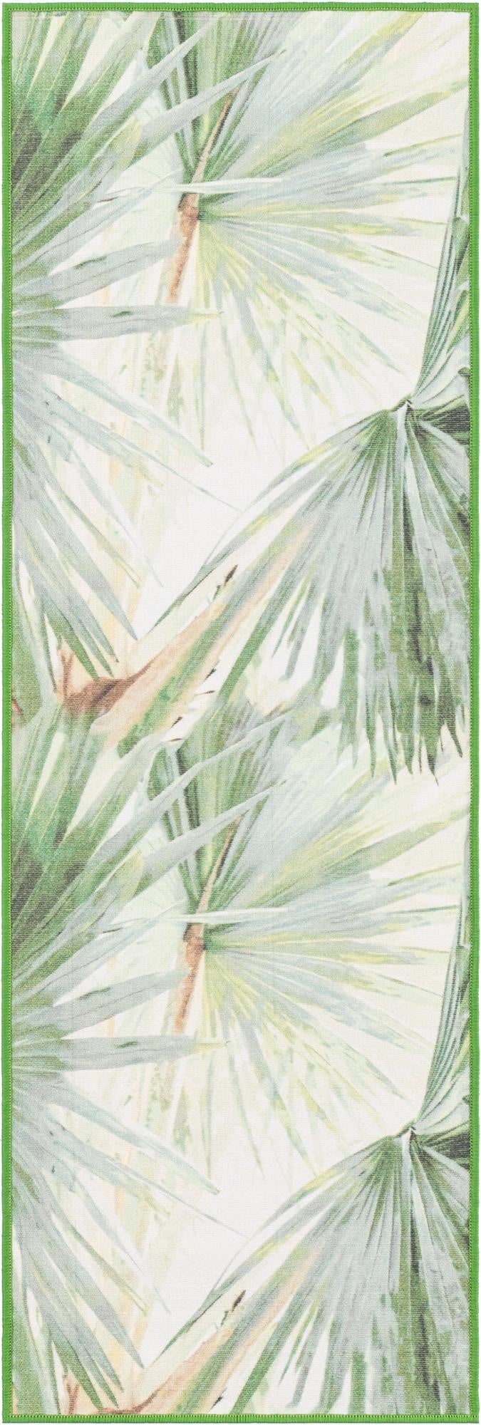 2' x 6' 1 Easy-Clean Jill Zarin Caribbean Indoor / Outdoor Runner Rug