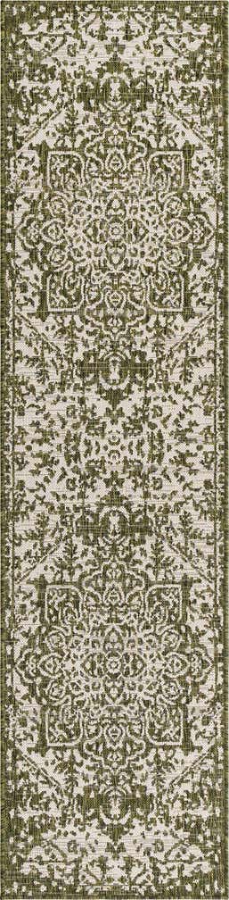 2' x 8' Easy-Clean Jill Zarin Dubai Indoor / Outdoor Runner Rug