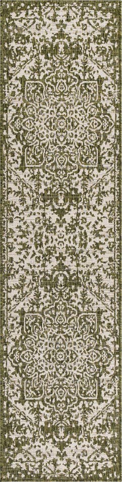 Detail image of 2' x 8' Easy-Clean Jill Zarin Dubai Indoor / Outdoor Runner Rug